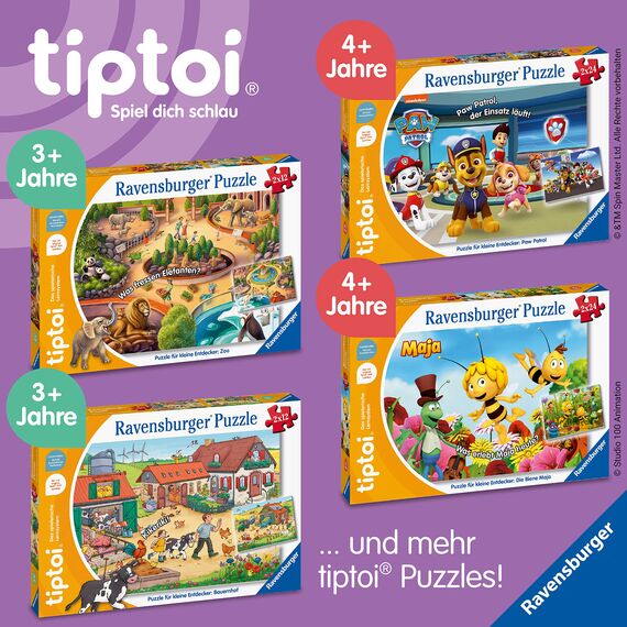 Ravensburger Puzzle Puzzle für kleine Entdecker: Paw Patrol 24 Teile