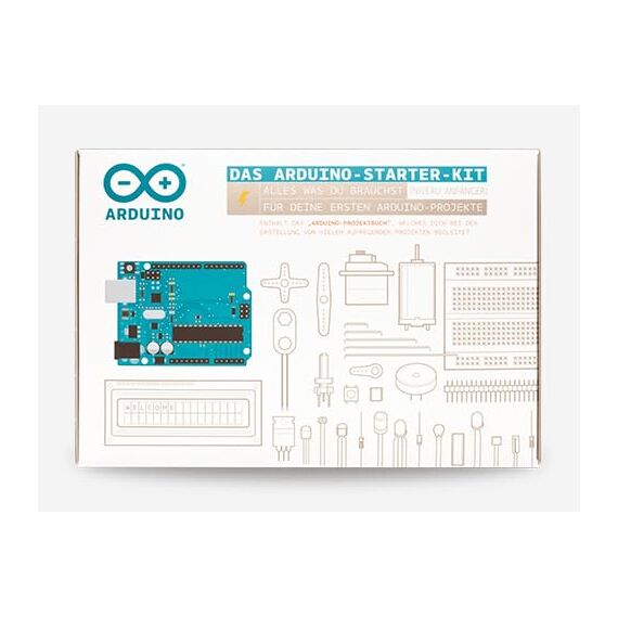 Official Arduino Starter Kit [K040007] (German Project Book) - Komplettset zum Erlernen von Elektronik und Programmierung, ideal f�r Einsteiger.