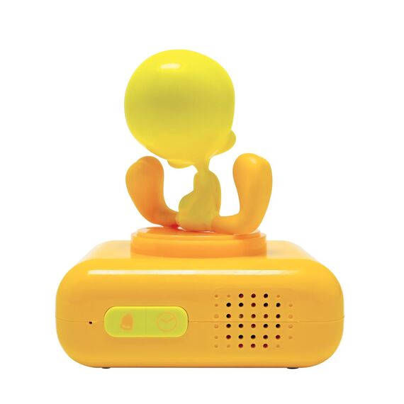Lexibook, Tweety, Tweety Weckleuchte, Töne und Melodien, Hintergrundbeleuchtetes LCD-Display, Leuchtend, Schlummerfunktion, Gelb, RL800TW