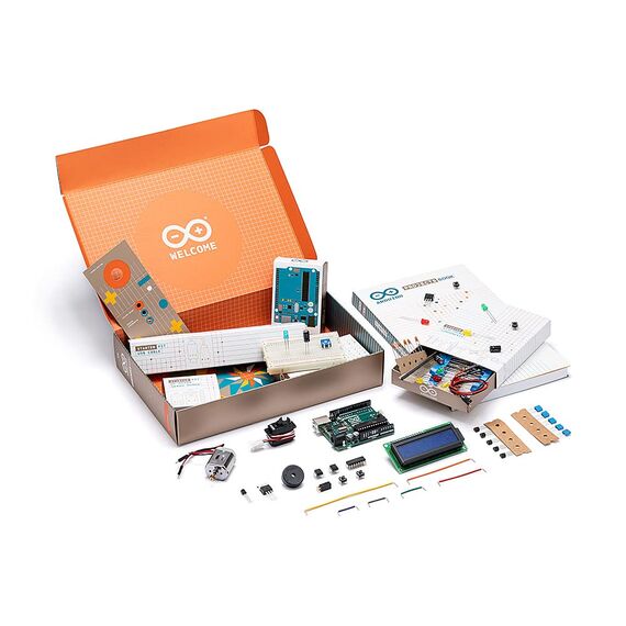 Official Arduino Starter Kit [K040007] (German Project Book) - Komplettset zum Erlernen von Elektronik und Programmierung, ideal f�r Einsteiger.