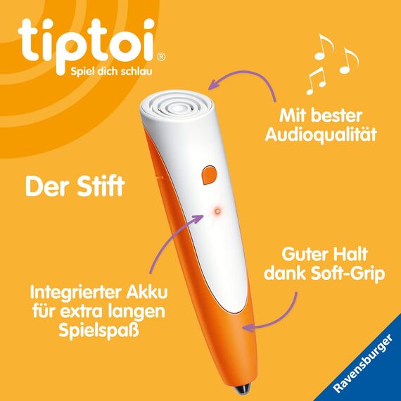 Ravensburger tiptoi Starter-Set 00112 - Stift und Bilderbuch Suchen und Entdecken Meine Welt - Lernsystem für Kinder ab 2 Jahren & tiptoi® : Die Jahreszeiten