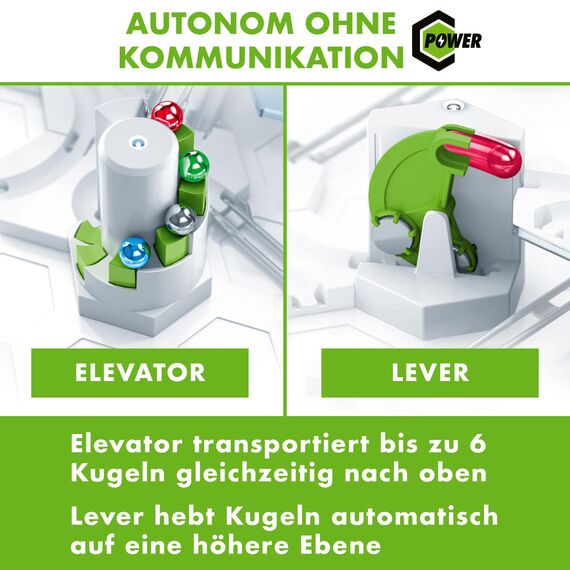 Ravensburger GraviTrax Power Erweiterung Interaction. Elektronisches Zubehör für Kugelbahnen für Kinder ab 8 Jahren. Kombinierbar mit Allen GraviTrax Produkten und -Linien