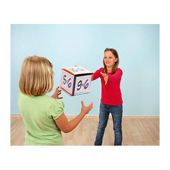Betzold Pocket Cube, Kinder Lernwürfel für 9 cm Karton, Mehrfarbig