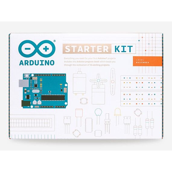 Official Arduino Starter Kit [K000007] (English Project Book) - Komplettset zum Erlernen von Elektronik und Programmierung, ideal f�r Anf�nger.