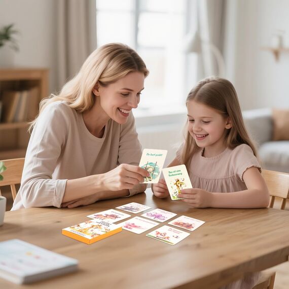 Aolso Affirmationskarten Kinder, 32 Stück, Deutsch, Umgang mit Gefühlen Lernen mit Gefühlskarten, Achtsamkeitskarten für positives Denken, Selbstliebe, Mut und Dankbarkeit