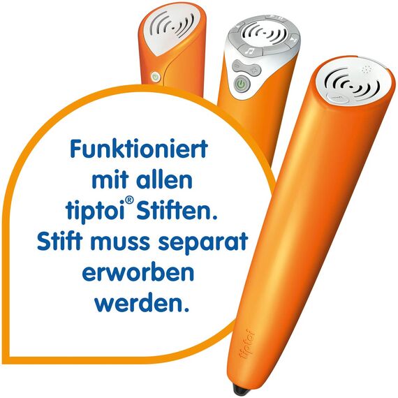 Ravensburger tiptoi Starter-Set Plus 00159: Stift und Buch Meine schönsten Kinderlieder & tiptoi Spiel 00830 Rätselspaß auf dem Bauernhof