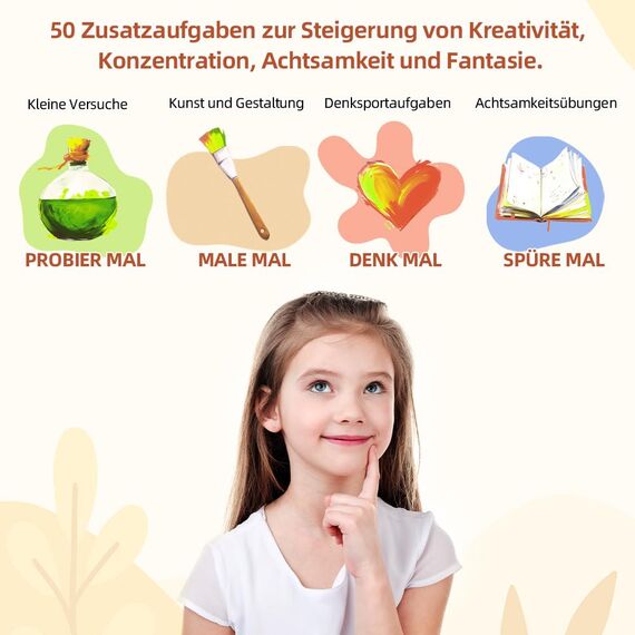 Aolso Entdeckerkarten für Kinder, 50 Stück, Deutsch, Outdoor Schatzsuche und Natur entdecken, Spannendes Suchspiel, Lernspiel & Geschenk für Mädchen und Jungen