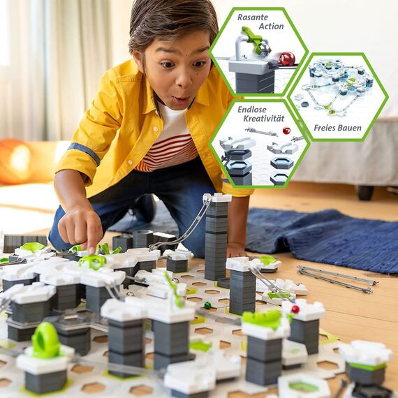 Ravensburger GraviTrax Kugelbahn - Starter-Set XXL 27615, für Kinder ab 8 Jahren und Erwachsene [Exklusiv bei Amazon]
