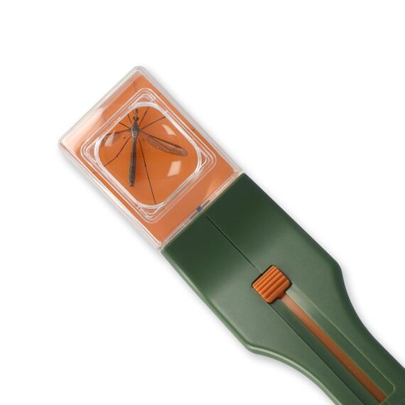 Carson BugView Lebend-Insektenfänger und Forscherlupe, ideal als Entdeckerspielzeug und Haushaltshilfe - 6er Pack (HU-10MU), grün