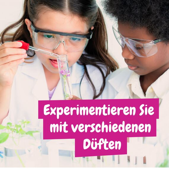 Science4you Parfüms und Seifen - Parfüm und Seife Selber Machen für Kinder, Experimentierkasten und Chemiebaukasten + 12 Experimente für Kinder ab 8, Geschenk für Mädchen und Jungen 7 8 9+ Jahre