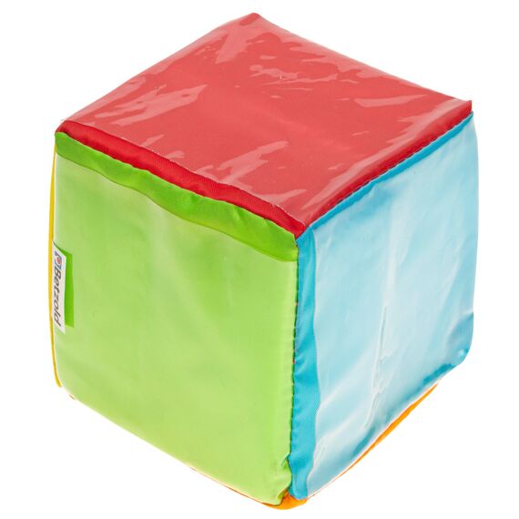 Betzold Pocket Cube, Kinder Lernwürfel für 9 cm Karton, Mehrfarbig