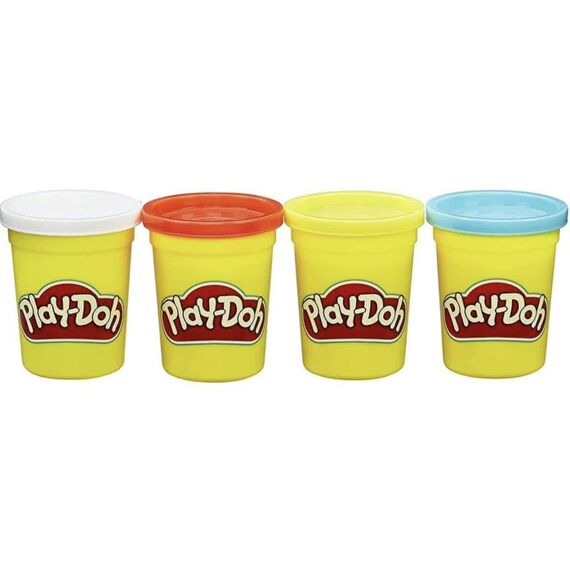 Play-Doh B5517 4er Pack, Knete für fantasievolles und kreatives Spielen