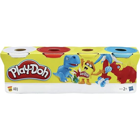 Play-Doh B5517 4er Pack, Knete für fantasievolles und kreatives Spielen