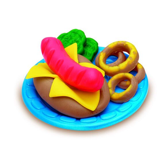 Play-Doh Damen, Burger Party, Knete Für Fantasievolles Und Kreatives Spielen, Mehrfarbig, One Size