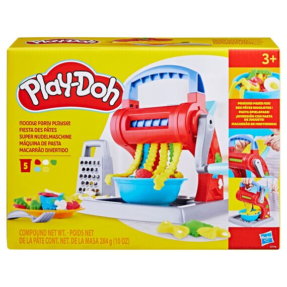 Play-Doh E7776 Kitchen Creations Super Nudelmaschine Spielset für Kinder ab 3 Jahren, Mehrfarbig