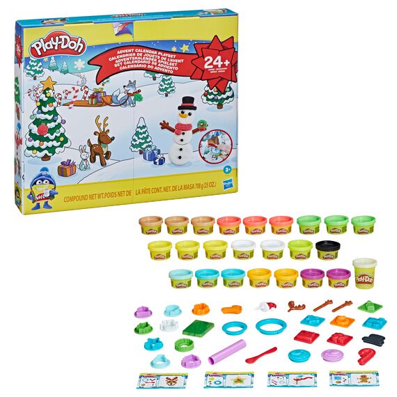 Play-Doh Adventskalender Spielset für Kinder