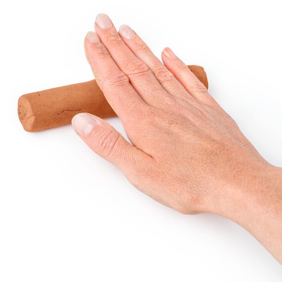 STAEDTLER lufttrocknende Modelliermasse FIMO air wood-effect, holzähnlich, kein Brennvorgang notwendig, 350g, klebt nicht, mind. 95% natürliche Rohstoffe, 8150-W7