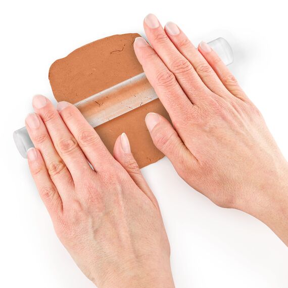 STAEDTLER lufttrocknende Modelliermasse FIMO air wood-effect, holzähnlich, kein Brennvorgang notwendig, 350g, klebt nicht, mind. 95% natürliche Rohstoffe, 8150-W7