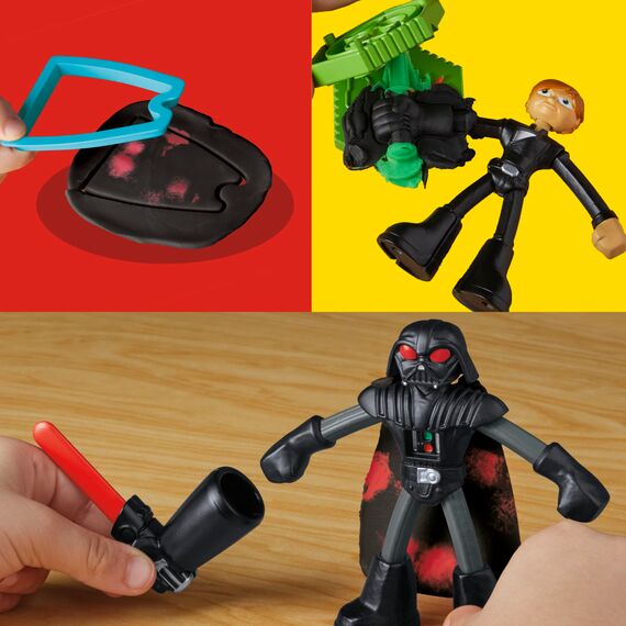 Play-Doh Star Wars Galaktische Knet-Abenteuer Action-Figurenset (10 cm)