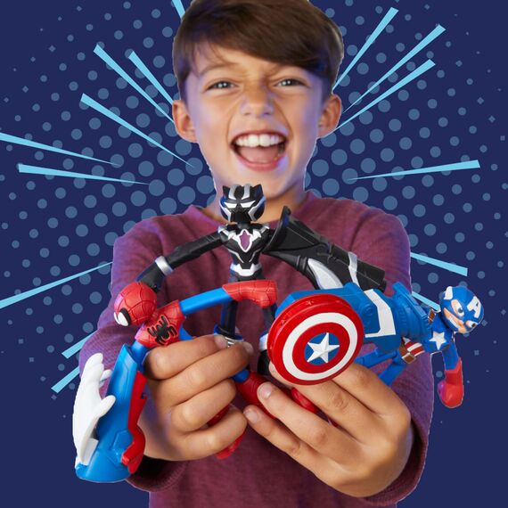 Play-Doh Marvel Iron Man Buntes Labor Spielset