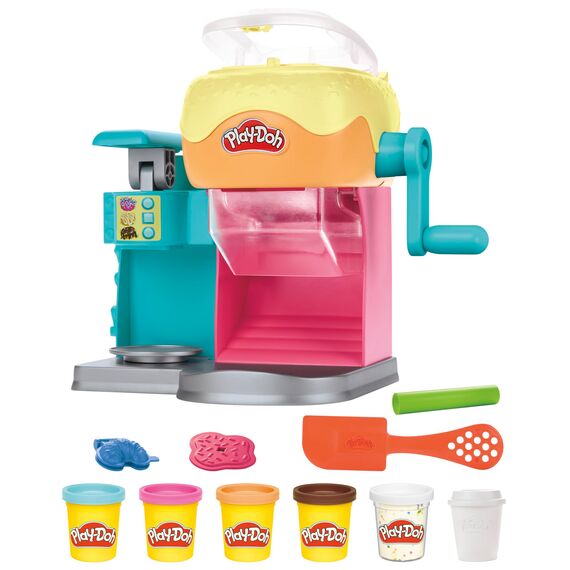 Play-Doh Donut Shop Spielset, Lebensmittelspielzeug, zum Kneten und Spielen für Kinder ab 3
