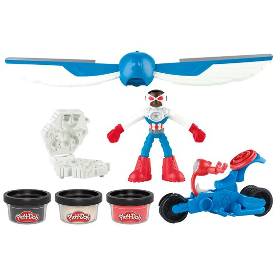 Play-Doh Marvel Captain America Action-Bike Spielset
