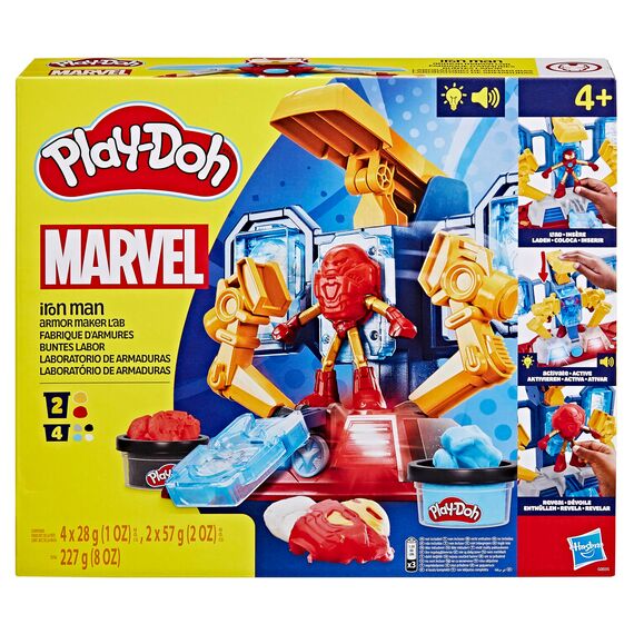 Play-Doh Marvel Iron Man Buntes Labor Spielset