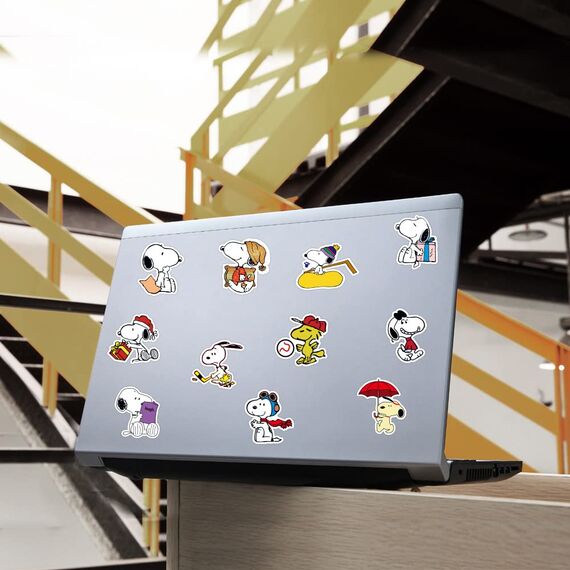 50 Stück Karikatur Hund Aufkleber für Laptop, Stoßstange, Skateboard, Wasserflaschen, Computer, Telefon, Gitarre, Cartoon-Aufkleber für Kinder, Teenager und Erwachsene