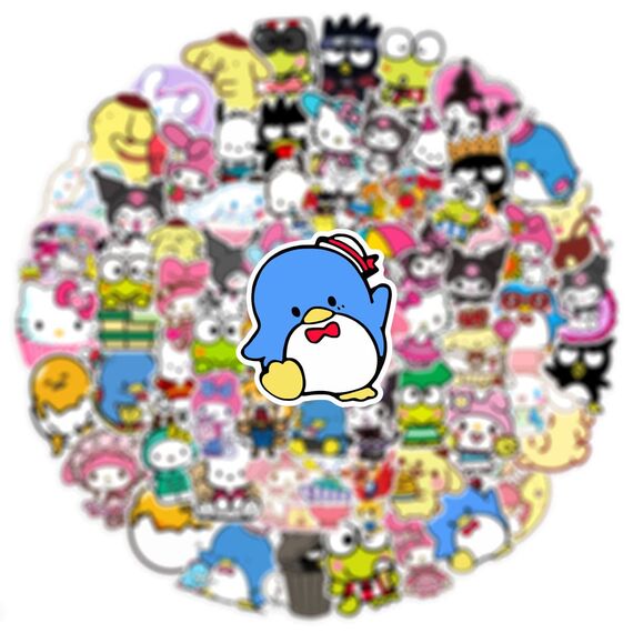 100 Stück Cute Aufkleber für Laptop, Stoßstange, Skateboard, Wasserflaschen, Computer, Telefon, Gitarre, Cartoon-Aufkleber für Kinder, Teenager und Erwachsene