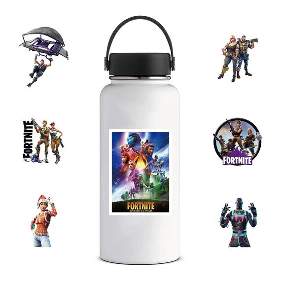 100 Game Aufkleber, Wasserfeste Vinyl Stickers für DIY Dekoration, Graffiti Style Decals für Auto Motorräder Laptop Fahrrad Skateboard Snowboard Gepäck Aufkleber MacBook iPad und mehr