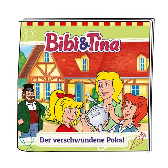 tonies Hörfiguren für Toniebox, Bibi und Tina – Der verschwundene Pokal, Hörspiel für Kinder ab 6 Jahren, Spielzeit ca. 37 Minuten
