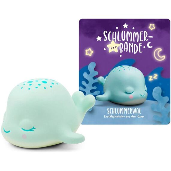 tonies Hörfigur für Toniebox, Schlummerbande - Schlummerwal: Einschlafmelodien aus dem Ozean, Hörspiel für Kinder ab 3 Jahren, Spielzeit ca. 140 Minuten