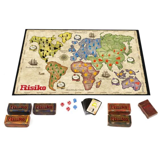 Risiko - Das Strategiespiel, Brettspiel für die ganze Familie, spannendes Gesellschaftsspiel, für Kinder & Erwachsene, der Klassiker beim Spieleabend