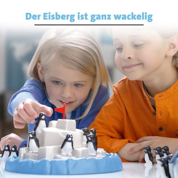 Ravensburger 21325 Plitsch Platsch Pinguin großer Spielspaß mit Geschicklichkeitsfaktor für Kinder und Erwachsene Klassiker für 1 bis 5 Spieler ab 4 Jahren & Kinderspiel 21420 Tempo kleine Schnecke