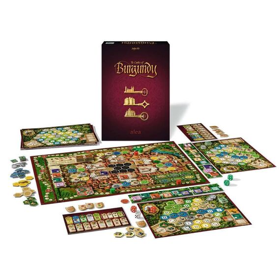 Ravensburger 26925 - The Castles of Burgundy, Klassiker, Strategiespiel für 2-4 Spieler ab 10 Jahren, Alea Spiele, Erweiterung