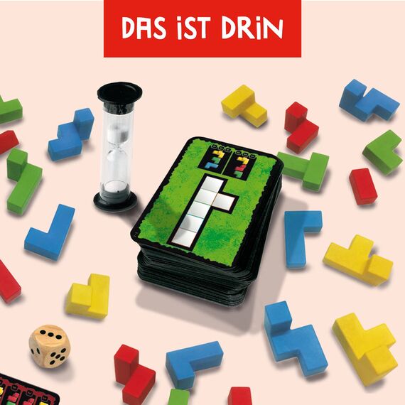 Kosmos 683160 Ubongo 3-D Family, Der beliebte Action- und Knobelspaß für die ganze Familie in 3D, Der Klassiker im Brett- und Gesellschaftsspiel für logisches Denken für 1-4 Personen