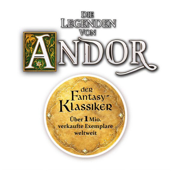 KOSMOS 685256 Die Legenden von Andor - Das Ferne Land, 7 epische Legenden, Eigenständiges Spiel in der Welt des Fantasy-Klassiker „Die Legenden von Andor“, kooperatives Brettspiel, ab 10 Jahren