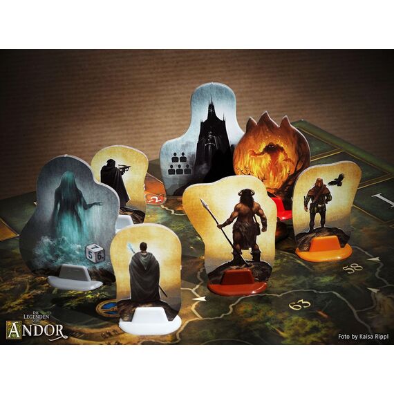 KOSMOS 692261 Die Legenden von Andor - Neue Helden, 2-6 Personen Ergänzung für den Fantasy-Klassiker Die Legenden von Andor, ab 10 Jahren