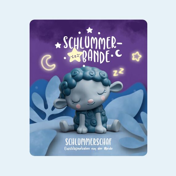 tonies Hörfiguren für Toniebox,Schlummerbande – Schlummerschaf – Einschlafmelodien von der Weide, Schlaflieder für Kinder ab 3 Jahren, Spielzeit ca. 140 Minuten