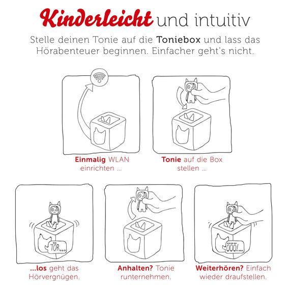 tonies Hörfiguren für Toniebox, Oliver Scherz: EIN Freund wie kein Anderer, Hörbuch für Kinder ab 6 Jahren, Spielzeit ca. 104 Minuten