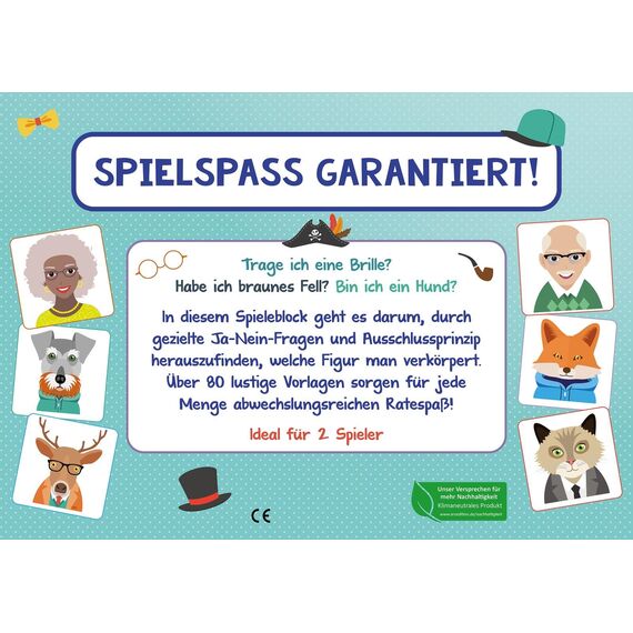 Wer Bin ich?: Der lustige Ratespiel-Klassiker