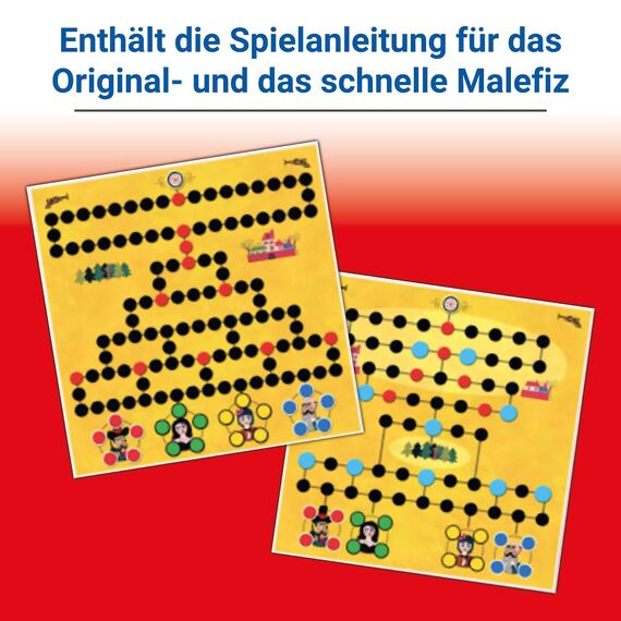 Ravensburger 26737 - Das Original Malefiz Spiel - Familienspiel für 2-4 Spieler, Ravensburger Klassiker ab 6 Jahren