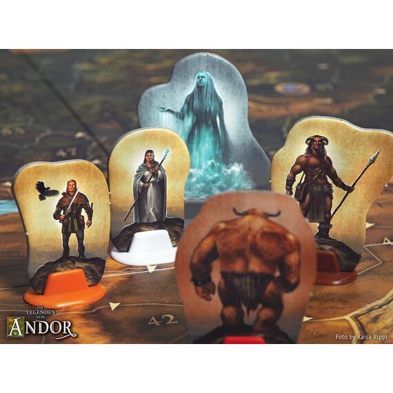 KOSMOS 692261 Die Legenden von Andor - Neue Helden, 2-6 Personen Ergänzung für den Fantasy-Klassiker Die Legenden von Andor, ab 10 Jahren