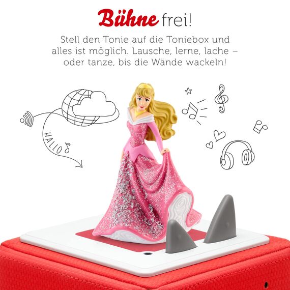 tonies Hörfiguren für Toniebox, Disney Dornröschen, Hörspiel mit Liedern für Kinder ab 4 Jahren, Spielzeit ca. 58 Minuten