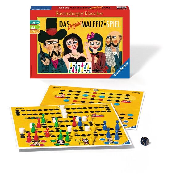 Ravensburger Spiele 26737 - Das Original Malefiz®-Spiel & Spiele 26736 - Fang den Hut!®