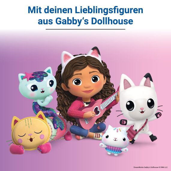 Ravensburger 22648 Gabby's Dollhouse Junior Labyrinth - Brettspiel-Klassiker als Junior Version für Fans der beliebten Serie, Gesellschaftsspiel für 2 bis 4 Spieler ab 4 Jahren