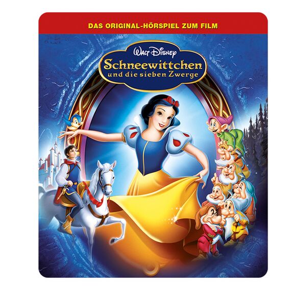 tonies Hörfiguren für Toniebox, Disney Schneewittchen und die Sieben Zwerge, Hörspiel mit Liedern für Kinder ab 4 Jahren, Spielzeit ca. 59 Minuten