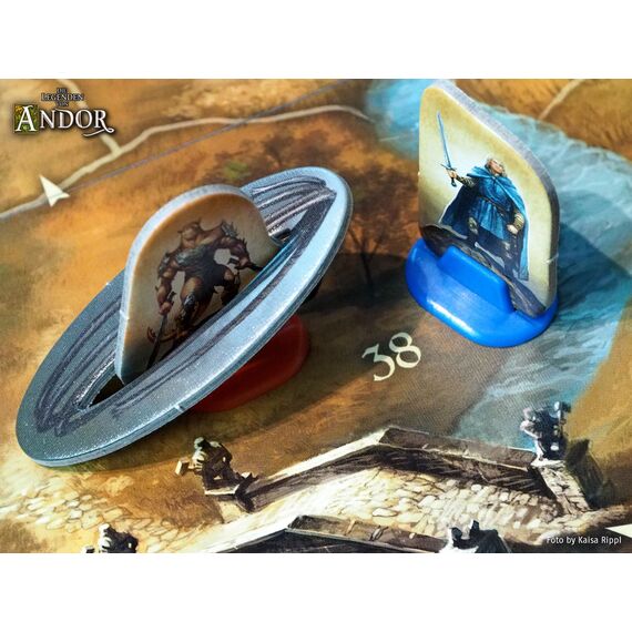 Kosmos 694074 Die Legenden von Andor - Die Bonus-Box. Mehr Legenden und Bonus-Material für das Grundspiel, Fantasy-Brettspiel ab 10 Jahren