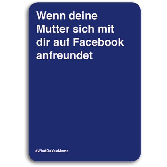 HUCH! | What Do You Meme Deutsch | Kartenspiele für Erwachsene | Partyspiele ab 18 | Meme Spiel | Kartenspiel & Gesellschaftsspiele | Deutsche Ausgabe | Ab 3 Spielern ab 18 Jahren
