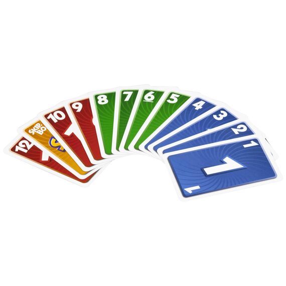 Mattel Games Skip-BO, Kartenspiele für die Famile, Perfekt als Kinderspiel, Reisespiel oder Spiel für Erwachsene, Gesellschaftsspiel, für 2-6 Spieler, ab 7 Jahren, 52370